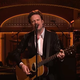 Father John Misty right in the middle of singing about Oculus Rift for some fucking reason (Screenshot from YouTube)